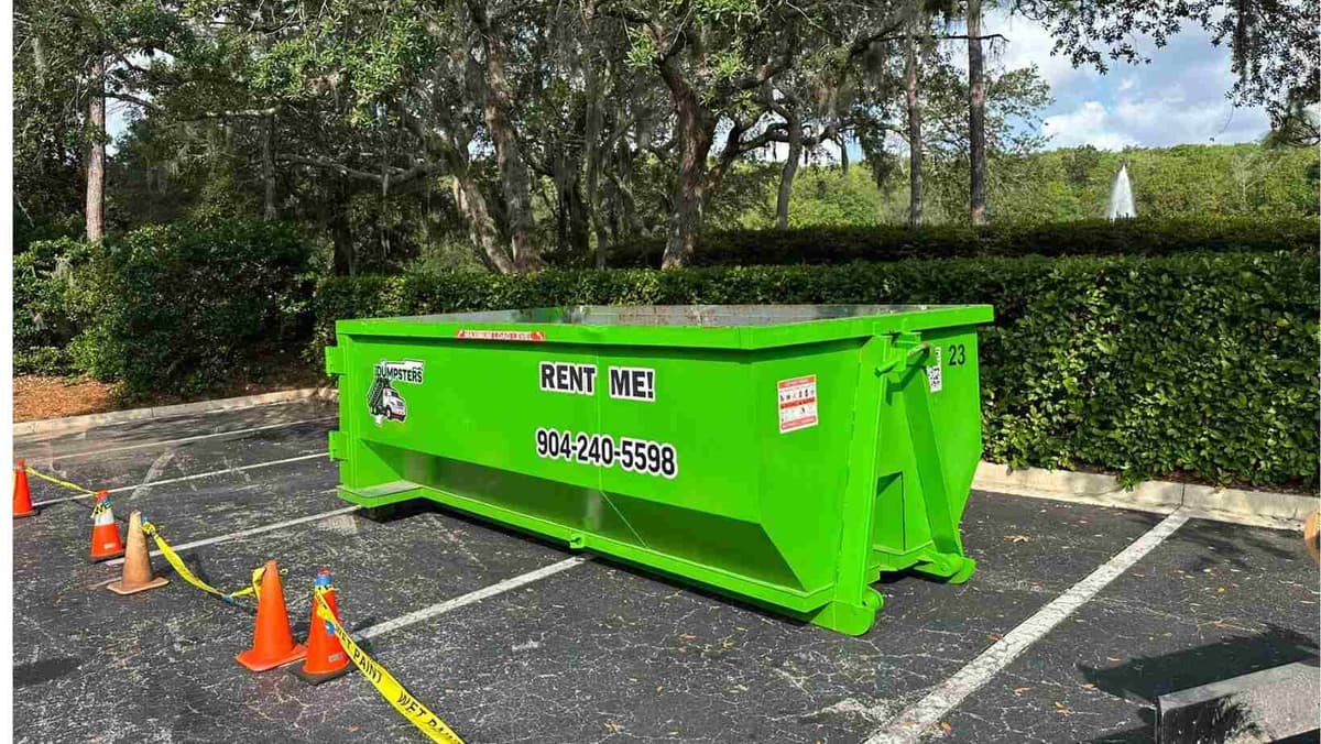 10 Yard Dumpster Rental Jacksonville FL